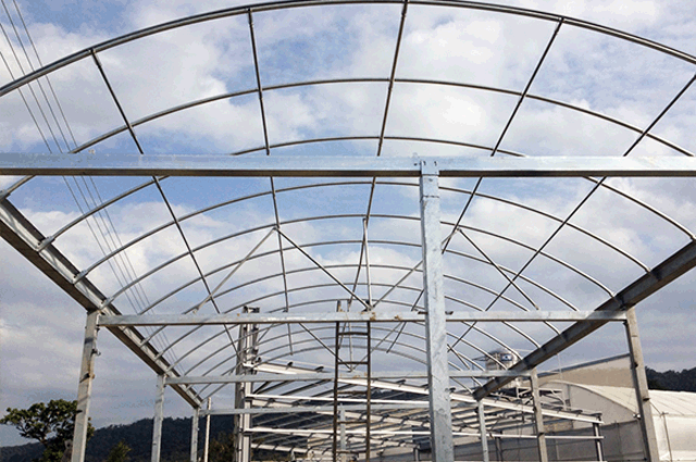 新埔八田農場：簡固型溫室及鋼構興建工程